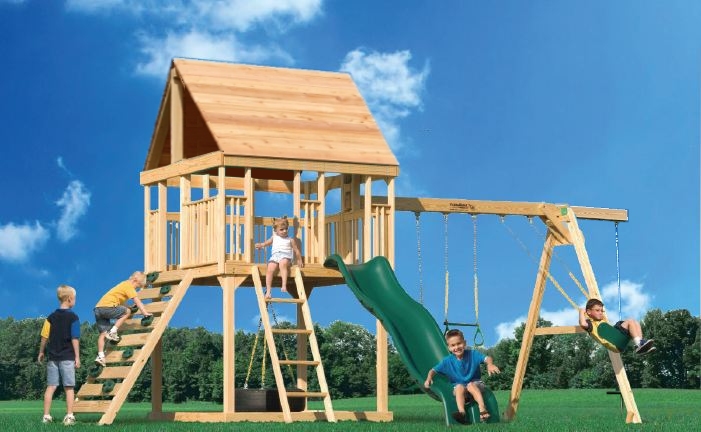 A-Frame Swing Set